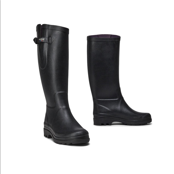 💙Aigle made in France Rain Boot size 5 (euro 35) NWT - Picture 2 of 7